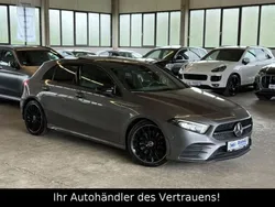 Grau Gebraucht 2018 Mercedes A250 AMG line Limousine | 28.999 € (Fairer Preis)