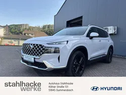 Glacier white Gebraucht 2021 Hyundai Santa Fe Prime SUV | 33.890 € (Fairer Preis)