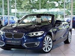 Blau Gebraucht 2015 BMW 228 Luxury Line Cabrio | 23.750 € (Etwas zu teuer)