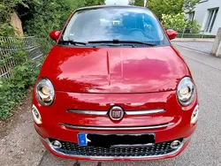 Rot Gebraucht 2015 Fiat 500C Lounge Cabrio | 8.490 € (Fairer Preis)