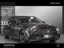 Grau Gebraucht 2024 Mercedes C220 AMG Limousine | 42.220 € (Fairer Preis)