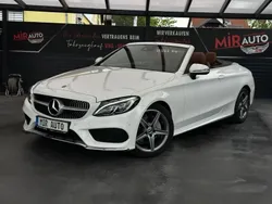 Weiß Gebraucht 2017 Mercedes C180 AMG line Cabrio | 34.900 €