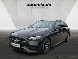 Obsidianschwarz metalliclack Gebraucht 2023 Mercedes C180 AMG line Kombi | 36.500 € (Teuer)