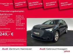 Mythosschwarz metallic Gebraucht 2023 Audi Q4 e-tron Comfort SUV | 34.450 € (Fairer Preis)