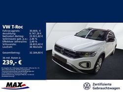 Weiß Gebraucht 2025 VW T-Roc Life SUV | 30.669 € (Guter Preis)