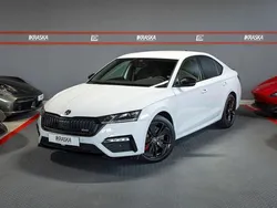 Moonweiss metallic Gebraucht 2021 Skoda Octavia RS Limousine | 34.950 € (Fairer Preis)
