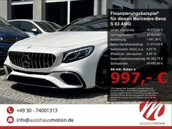 Designomagnokaschmirweiss la Gebraucht 2015 Mercedes S63 AMG AMG Coupé | 78.970 € (Etwas zu teuer)