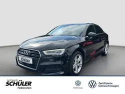 Schwarz mythosschwarz metallic metallic Gebraucht 2019 Audi A3 Basis Limousine | 20.745 € (Etwas zu teuer)