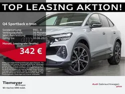 Silber Gebraucht 2024 Audi Q4 Sportback e-tron Advanced SUV | 43.690 € (Teuer)