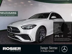 Weiss / polarweiß Gebraucht 2024 Mercedes C200 Advanced Kombi | 40.172 € (Teuer)