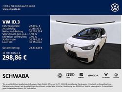 Weiß Gebraucht 2022 VW ID.3 Pro Performance Kleinwagen | 22.895 € (Guter Preis)