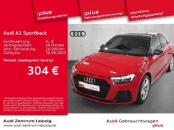 Progressivrot metallic/manhattangrau metallic Gebraucht 2024 Audi A1 Sportback Ambiente Kleinwagen | 27.990 € (Etwas zu teuer)