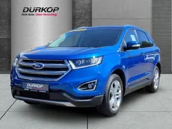 Blau Gebraucht 2018 Ford Edge Titanium SUV | 17.990 € (Guter Preis)