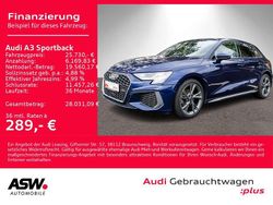 Navarrablau metallic Gebraucht 2022 Audi A3 S-Line Limousine | 25.730 € (Fairer Preis)