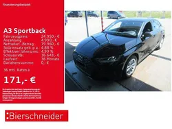 Schwarz Gebraucht 2024 Audi A3 Sportback Business Limousine | 24.950 € (Superpreis)