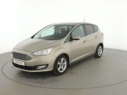 Grau Gebraucht 2016 Ford C-MAX Titanium Van / Kleinbus | 11.660 € (Fairer Preis)