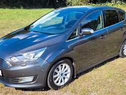 Grau Gebraucht 2017 Ford C-MAX Titanium Van / Kleinbus | 15.900 € (Fairer Preis)
