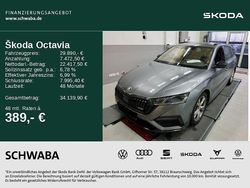 Graphitegrau metallic Gebraucht 2022 Skoda Octavia RS Kombi | 29.890 € (Fairer Preis)