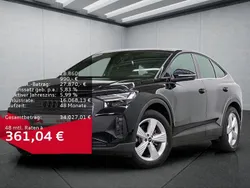Schwarz Gebraucht 2022 Audi Q4 Sportback e-tron SUV | 27.449 € (Fairer Preis)