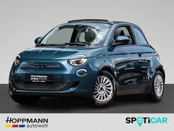 Ozean grün Gebraucht 2023 Fiat 500e Cabrio | 22.790 € (Fairer Preis)
