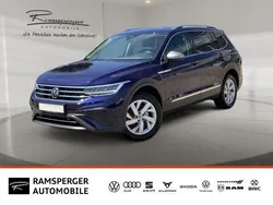 Blau (atlantic blue metallic) Gebraucht 2022 VW Tiguan Allspace Life SUV | 32.490 € (Fairer Preis)