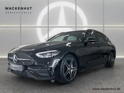 Schwarz Gebraucht 2023 Mercedes C180 AMG Kombi | 39.490 € (Etwas zu teuer)