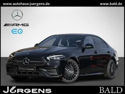 Schwarz metalliclack obsidian Gebraucht 2025 Mercedes C200 AMG Limousine | 52.880 € (Teuer)