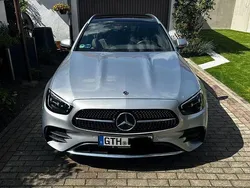 Silber Gebraucht 2021 Mercedes E200 AMG line Kombi | 34.980 € (Superpreis)