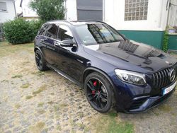 Blau Gebraucht 2018 Mercedes GLC63 AMG AMG SUV | 56.999 € (Etwas zu teuer)