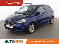 Blau Gebraucht 2017 Ford Ka Plus Cool & Sound Edition Kleinwagen | 8.990 € (Fairer Preis)