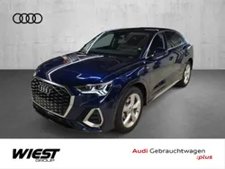 Navarrablau metallic Gebraucht 2024 Audi Q3 Sportback S-Line SUV | 44.480 € (Fairer Preis)