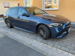 Blau Gebraucht 2023 Mercedes C220 AMG line Kombi | 35.800 € (Guter Preis)