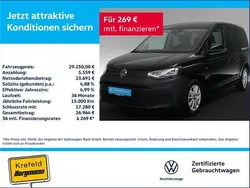 Schwarz / deep black Gebraucht 2024 VW Caddy Basis Van / Kleinbus | 29.250 € (Fairer Preis)