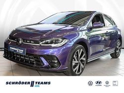 Violett (vibrant violet metallic) Gebraucht 2024 VW Polo R-line Limousine | 29.780 € (Etwas zu teuer)