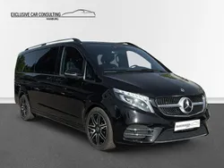 Obsidianschwarz metallic Gebraucht 2022 Mercedes V250 AMG line Van / Kleinbus | 63.990 €