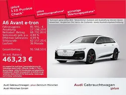 Weiß Gebraucht 2025 Audi A6 e-tron S-Line Kombi | 85.991 € (Etwas zu teuer)