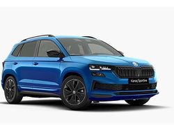 Race blue metallic Neu 2026 Skoda Karoq SportLine SUV | 36.490 € (Fairer Preis)