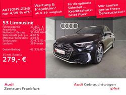Mythosschwarz metallic Gebraucht 2024 Audi S3 Sport Limousine | 37.450 € (Superpreis)