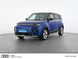 Blau Gebraucht 2022 Kia Soul EV Inspiration SUV | 22.360 € (Superpreis)