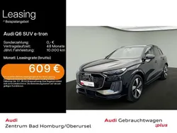 Mythosschwarz metallic Gebraucht 2024 Audi Q6 e-tron Ambiente SUV | 63.330 € (Guter Preis)
