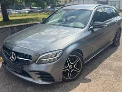 Grau Gebraucht 2021 Mercedes C180 AMG Limousine | 20.999 € (Superpreis)