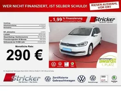 Oryxweiß perlmutteffekt Gebraucht 2024 VW Touran Highline Van / Kleinbus | 34.789 € (Fairer Preis)