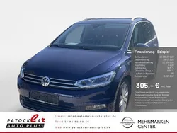 Blau blau / atlantik blue metallic Gebraucht 2018 VW Touran Highline Van / Kleinbus | 22.500 € (Superpreis)