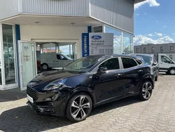 Obsidianschwarz metallic schwarz Gebraucht 2021 Ford Puma ST-Line X SUV | 19.890 € (Fairer Preis)