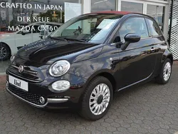 Schwarz Gebraucht 2016 Fiat 500C Lounge Cabrio | 9.950 € (Fairer Preis)