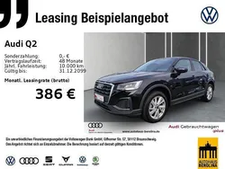 Schwarz Gebraucht 2024 Audi Q2 SUV | 27.380 € (Fairer Preis)