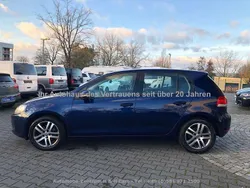 Blau Gebraucht 2009 VW Golf VI Comfortline Limousine | 5.990 € (Teuer)