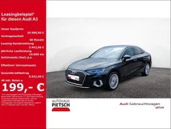 Schwarz Gebraucht 2024 Audi A3 Advanced Limousine | 29.580 € (Fairer Preis)