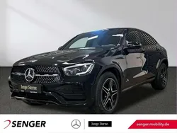 Lack obsidianschwarz Gebraucht 2020 Mercedes GLC400d AMG Coupé | 43.970 € (Fairer Preis)