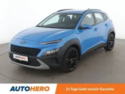 Blau Gebraucht 2021 Hyundai Kona Trend SUV | 18.950 € (Guter Preis)